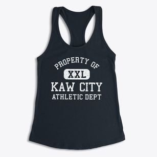 Kaw City Oklahoma Athletic Dept Women's Racerback Tank