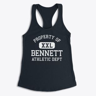 Bennett North Carolina Athletic Dept Women's Racerback Tank