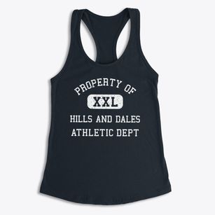 Hills And Dales Ohio Athletic Dept Women's Racerback Tank