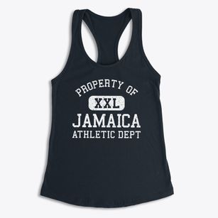 Jamaica Iowa Athletic Dept Women's Racerback Tank