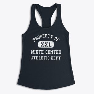 White Center Washington Athletic Dept Women's Racerback Tank