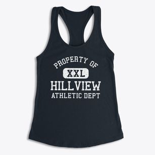 Hillview Illinois Athletic Dept Women's Racerback Tank