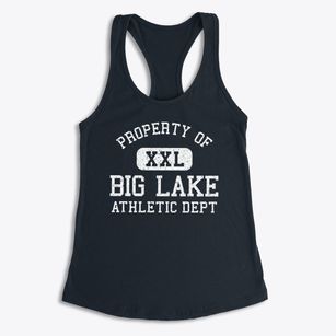 Big Lake Missouri Athletic Dept Women's Racerback Tank