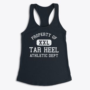 Tar Heel North Carolina Athletic Dept Women's Racerback Tank