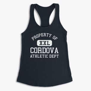 Cordova Nebraska Athletic Dept Women's Racerback Tank