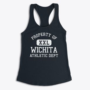 Wichita Kansas Athletic Dept Women's Racerback Tank