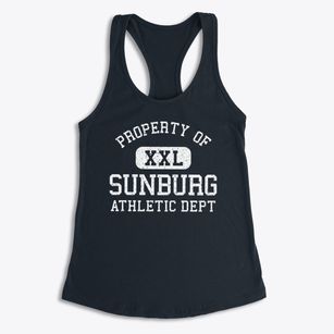 Sunburg Minnesota Athletic Dept Women's Racerback Tank