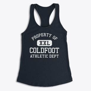 Coldfoot Alaska Athletic Dept Women's Racerback Tank