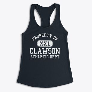 Clawson Michigan Athletic Dept Women's Racerback Tank