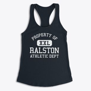 Ralston Nebraska Athletic Dept Women's Racerback Tank