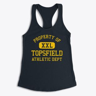 Topsfield Massachusetts Athletic Dept Women's Racerback Tank