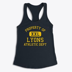Lyons New York Athletic Dept Women's Racerback Tank