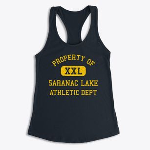 Saranac Lake New York Athletic Dept Women's Racerback Tank