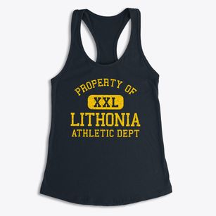 Lithonia Georgia Athletic Dept Women's Racerback Tank