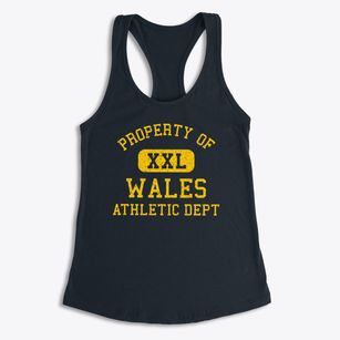Wales Maine Athletic Dept Women's Racerback Tank