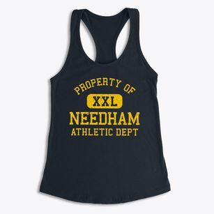 Needham Massachusetts Athletic Dept Women's Racerback Tank