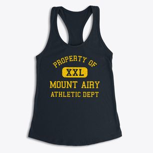 Mount Airy Georgia Athletic Dept Women's Racerback Tank