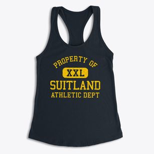 Suitland Maryland Athletic Dept Women's Racerback Tank