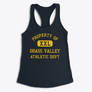 Grass Valley Nevada Athletic Dept Women's Racerback Tank