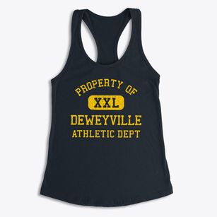 Deweyville Texas Athletic Dept Women's Racerback Tank