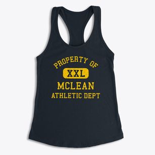 Mclean Texas Athletic Dept Women's Racerback Tank