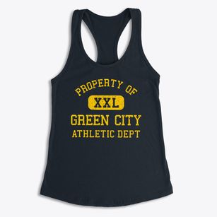 Green City Missouri Athletic Dept Women's Racerback Tank