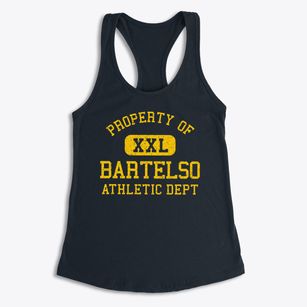 Bartelso Illinois Athletic Dept Women's Racerback Tank