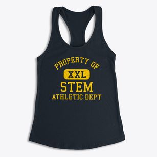 Stem North Carolina Athletic Dept Women's Racerback Tank