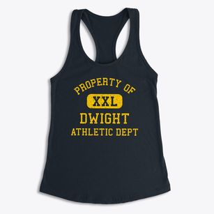 Dwight Kansas Athletic Dept Women's Racerback Tank