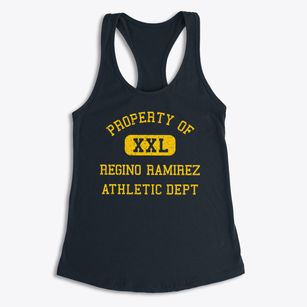 Regino Ramirez Texas Athletic Dept Women's Racerback Tank