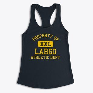 Largo Florida Athletic Dept Women's Racerback Tank