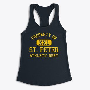 St. Peter Minnesota Athletic Dept Women's Racerback Tank