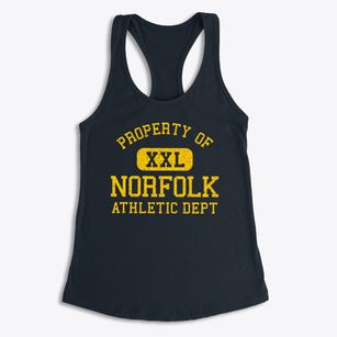 Norfolk Virginia Athletic Dept Women's Racerback Tank