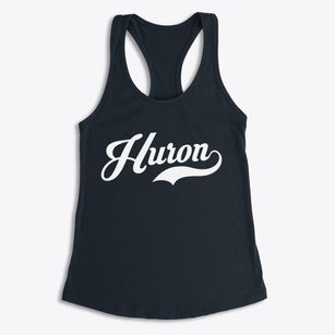 Huron Ohio Vintage Team Women's Racerback Tank