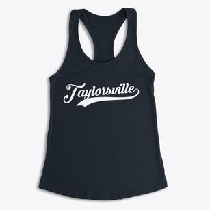 Taylorsville Utah Vintage Team Women's Racerback Tank