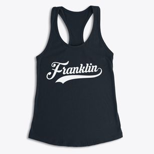 Franklin Pennsylvania Vintage Team Women's Racerback Tank