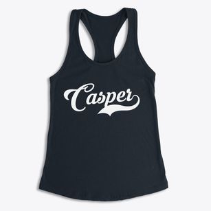 Casper Wyoming Vintage Team Women's Racerback Tank