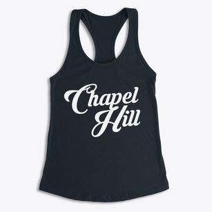 Chapel Hill North Carolina Vintage Team Women's Racerback Tank