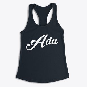 Ada Ohio Vintage Team Women's Racerback Tank