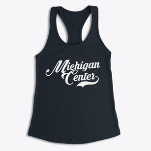 Michigan Center Michigan Vintage Team Women's Racerback Tank