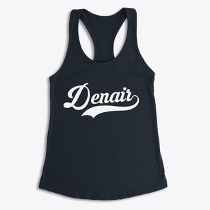 Denair California Vintage Team Women's Racerback Tank