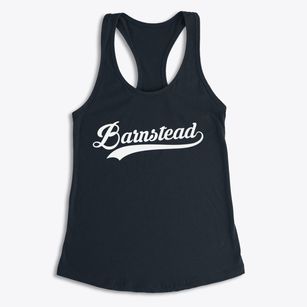 Barnstead New Hampshire Vintage Team Women's Racerback Tank