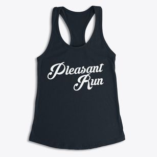 Pleasant Run Ohio Vintage Team Women's Racerback Tank