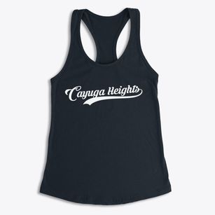 Cayuga Heights New York Vintage Team Women's Racerback Tank