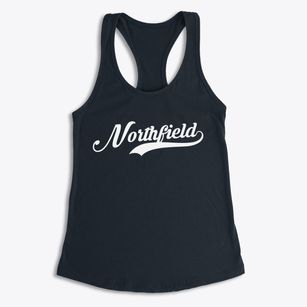 Northfield Ohio Vintage Team Women's Racerback Tank