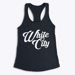 White City Florida Vintage Team Women's Racerback Tank