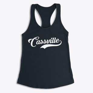 Cassville Missouri Vintage Team Women's Racerback Tank