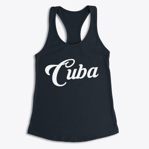 Cuba Missouri Vintage Team Women's Racerback Tank