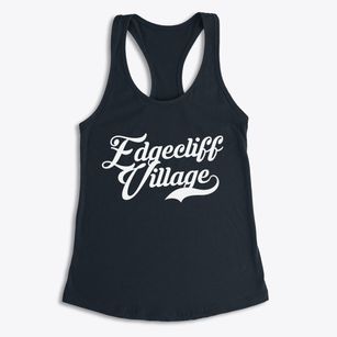 Edgecliff Village Texas Vintage Team Women's Racerback Tank