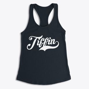 Tiffin Iowa Vintage Team Women's Racerback Tank